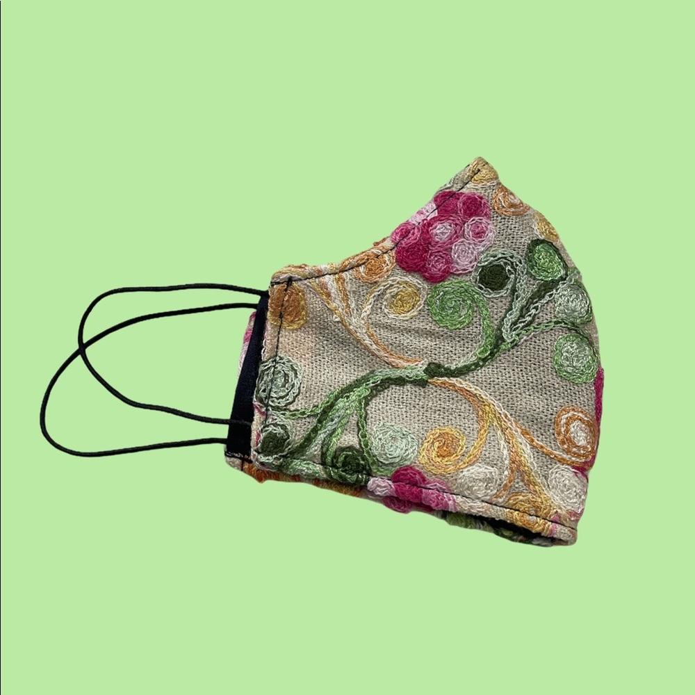 #7 | Handmade Embroidered Face Masks